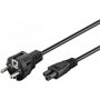 Goobay | Power cable | Power CEE 7/7 | Power IEC 60320 C5 | 1.8 m | Black - 2